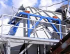 The screening machine Mogensen F has a very robust and compact construction.
